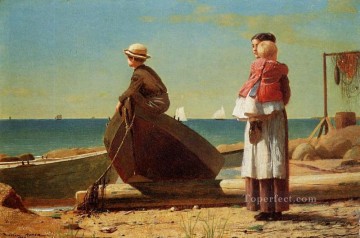  Papa Arte - Papás que vienen Realismo pintor marino Winslow Homer